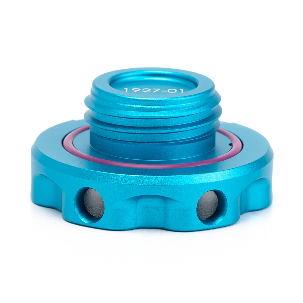 ACUITY Podium Oil Cap in Satin Teal for Hondas/Acuras - Image 6