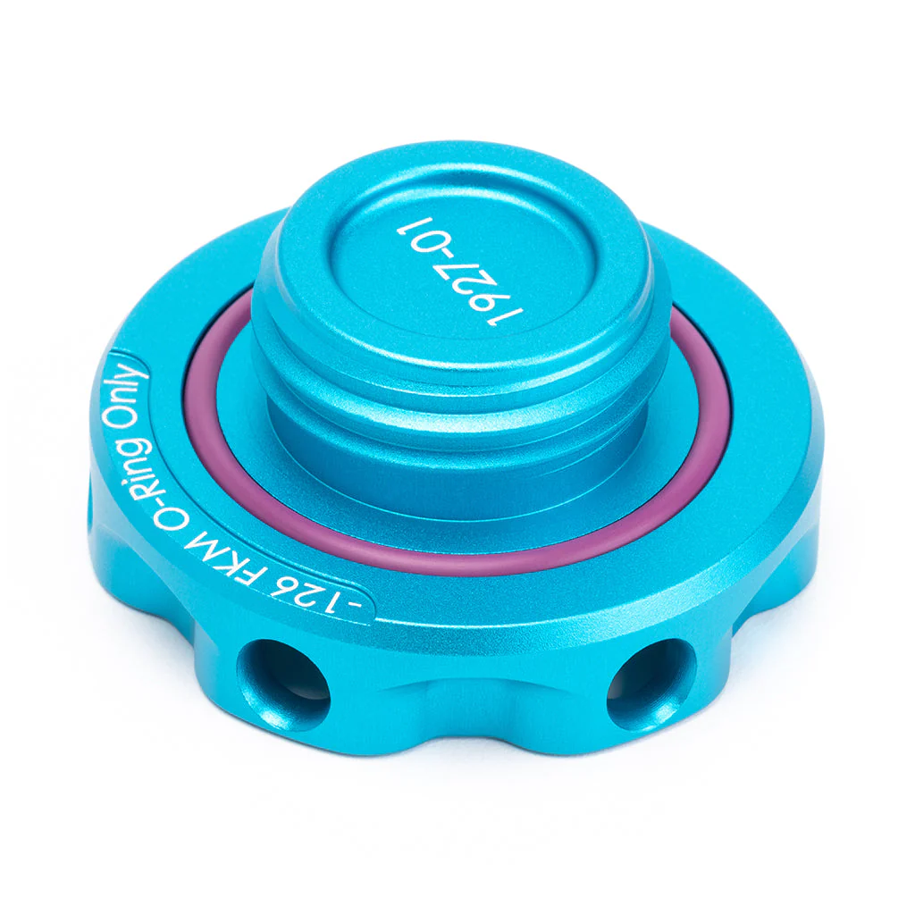 ACUITY Podium Oil Cap in Satin Teal for Hondas/Acuras - Image 9