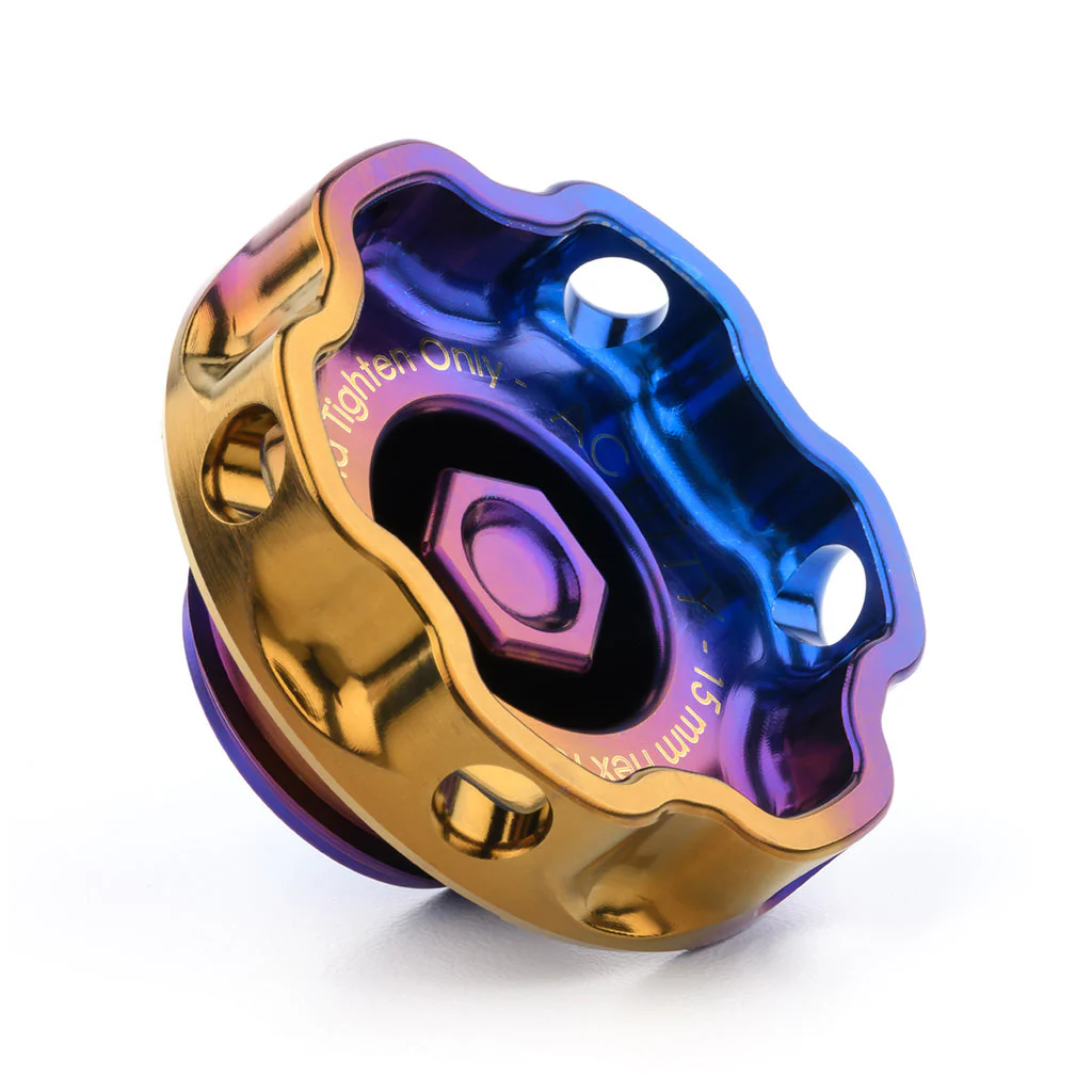 ACUITY Podium-Ti Oil Cap in Burnt Titanium Finish for Hondas/Acuras - Image 8