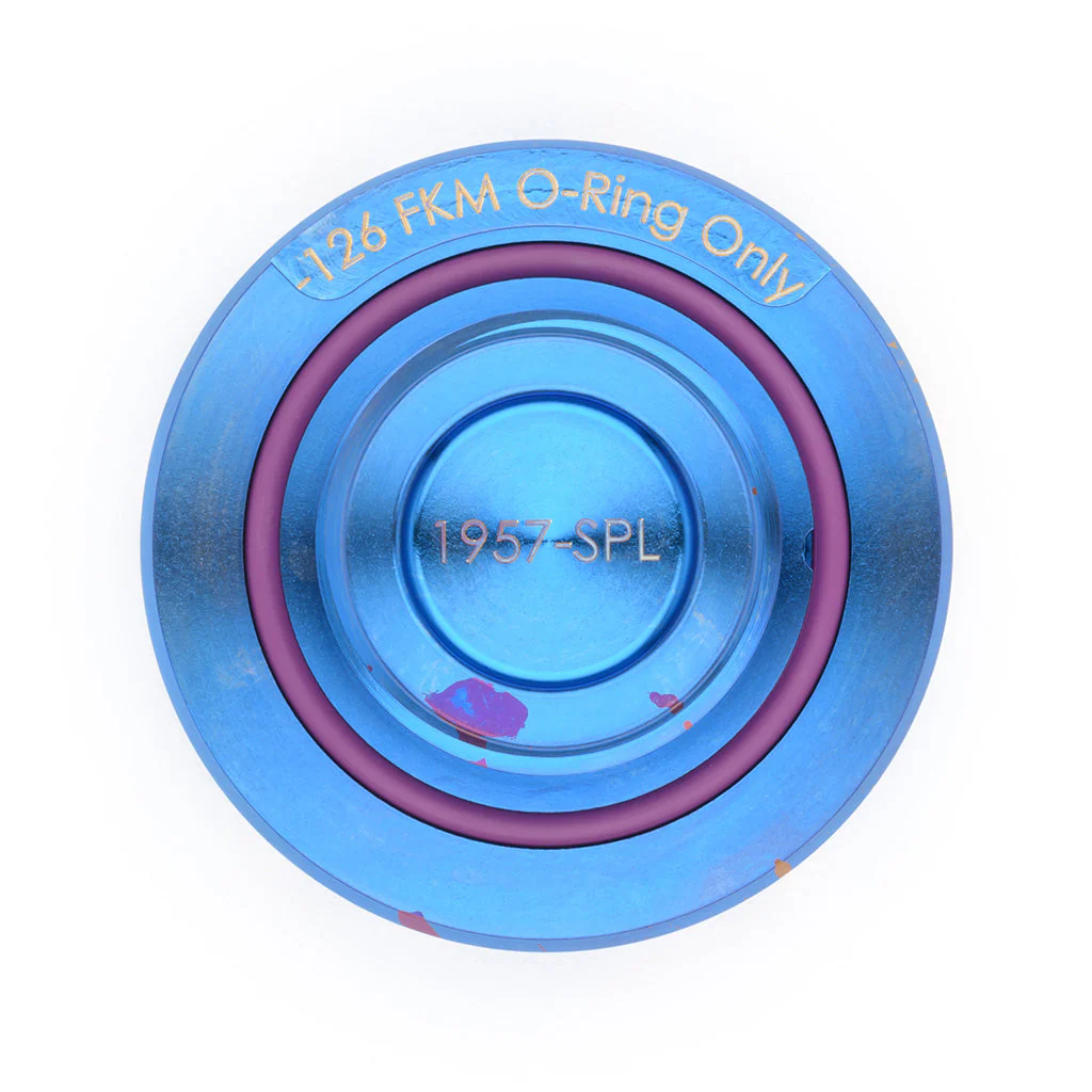 ACUITY Podium-Ti Oil Cap in Splatter Titanium Finish for Hondas/Acuras - Image 14