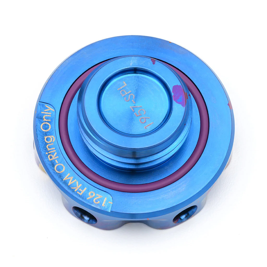 ACUITY Podium-Ti Oil Cap in Splatter Titanium Finish for Hondas/Acuras - Image 17