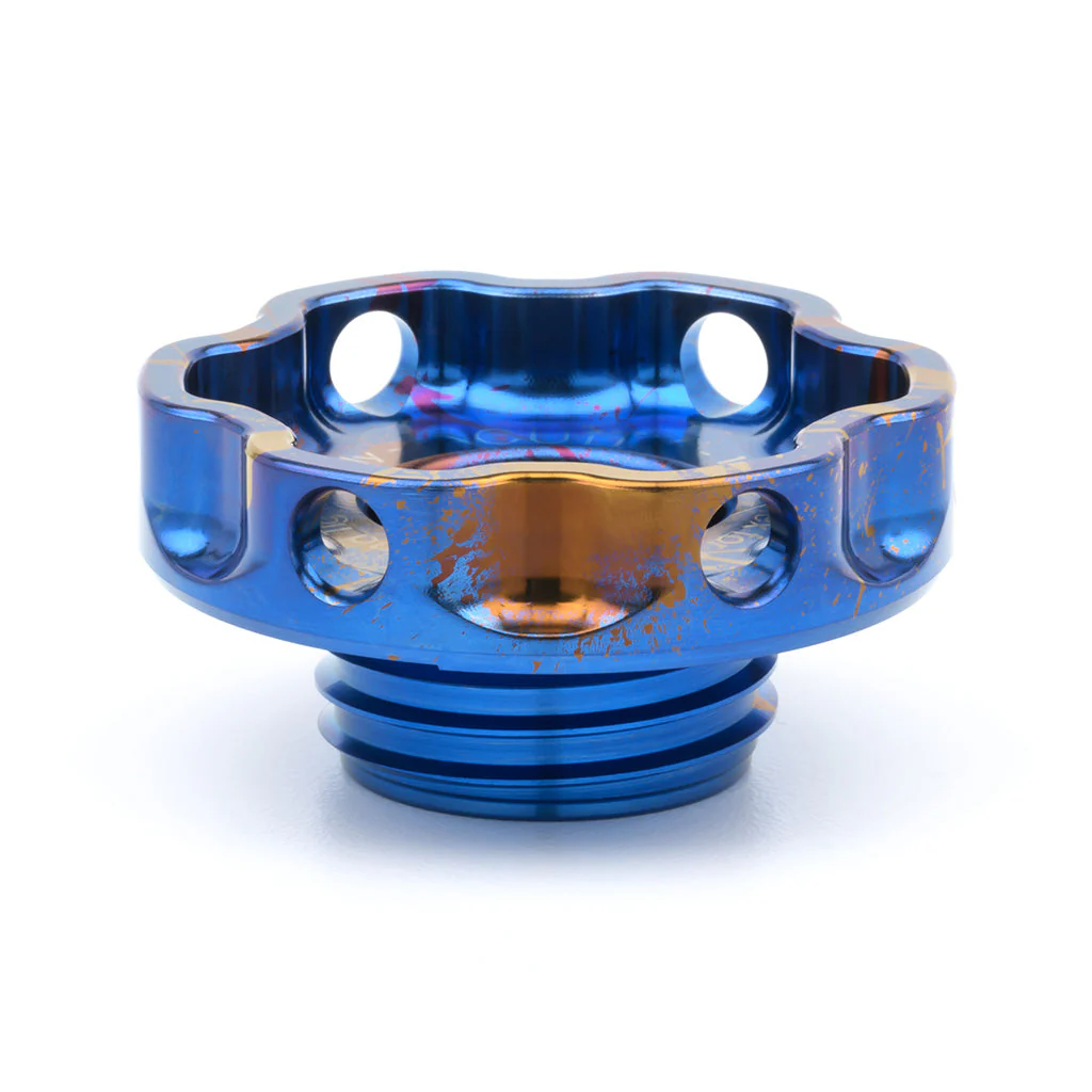 ACUITY Podium-Ti Oil Cap in Splatter Titanium Finish for Hondas/Acuras - Image 5