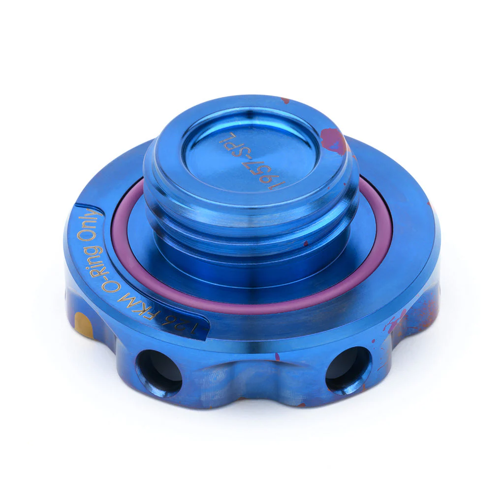ACUITY Podium-Ti Oil Cap in Splatter Titanium Finish for Hondas/Acuras - Image 7