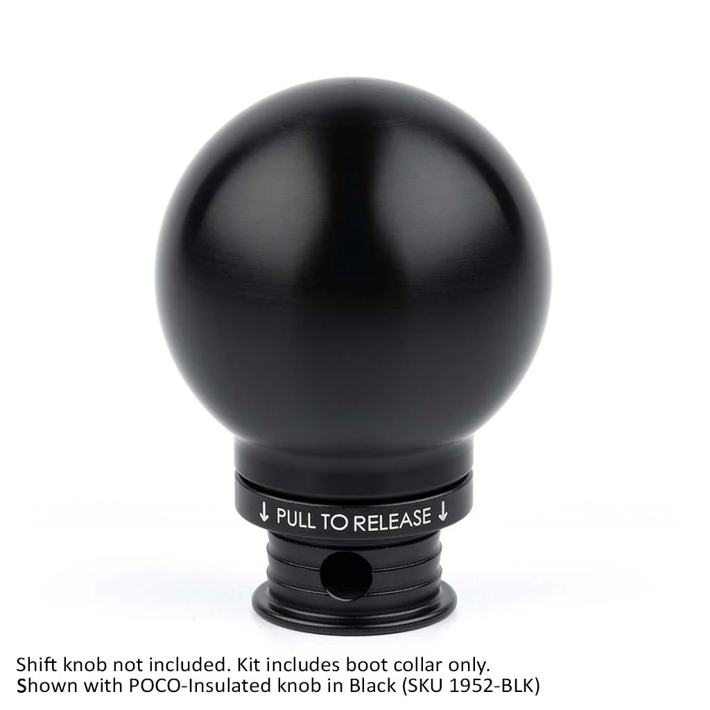 ACUITY Satin Black Aluminum Shift Boot Collar for POCO Shift Knobs - Image 17