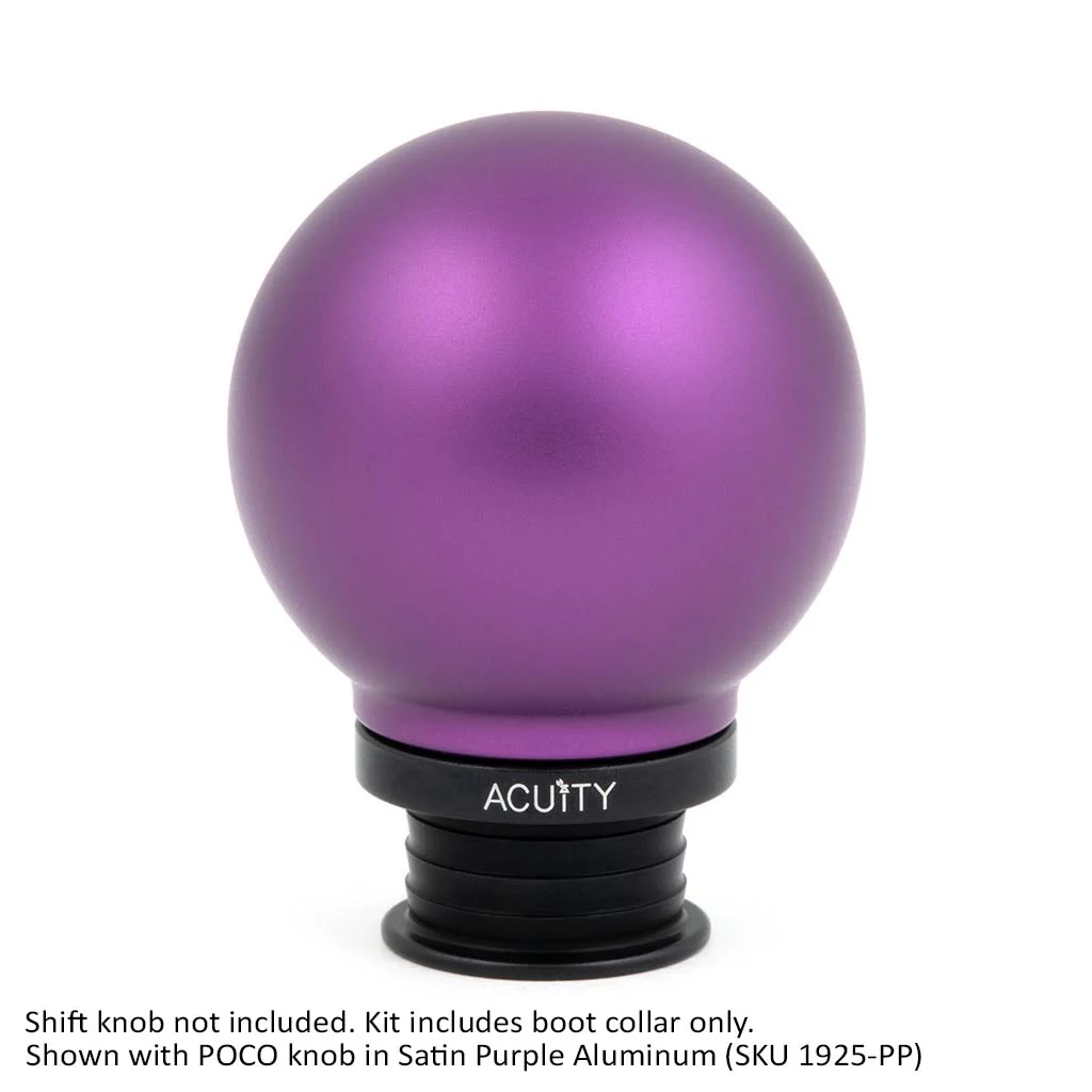 ACUITY Satin Black Aluminum Shift Boot Collar for POCO Shift Knobs - Image 6