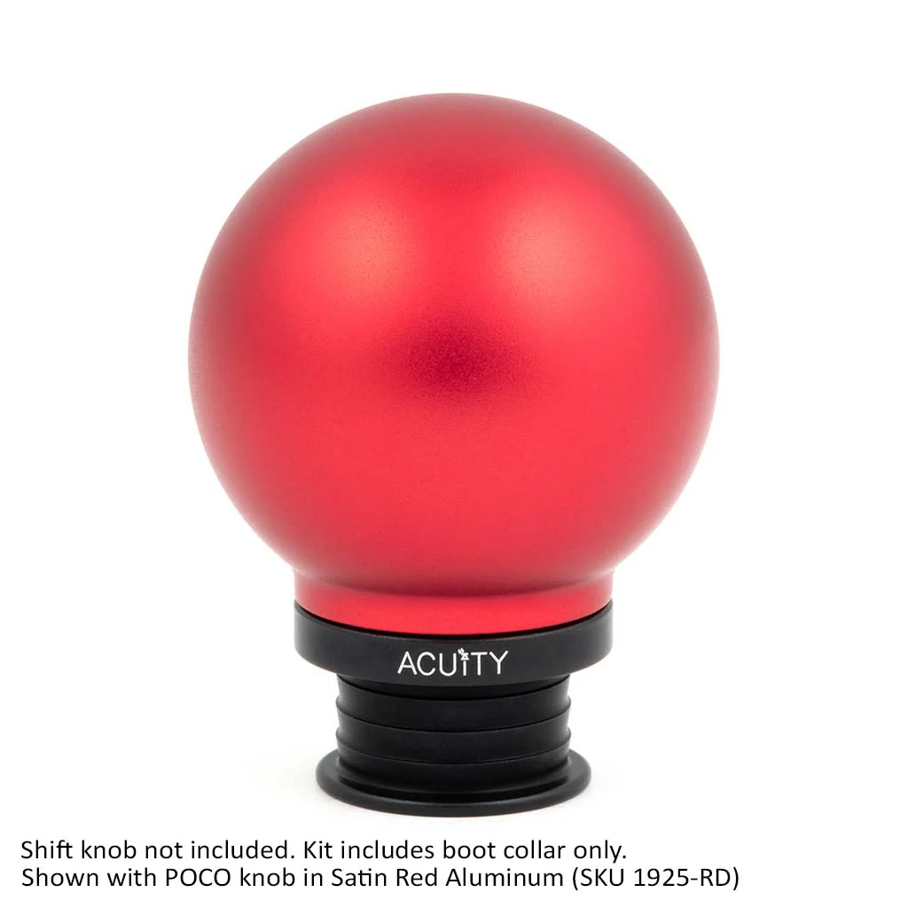 ACUITY Satin Black Aluminum Shift Boot Collar for POCO Shift Knobs - Image 7