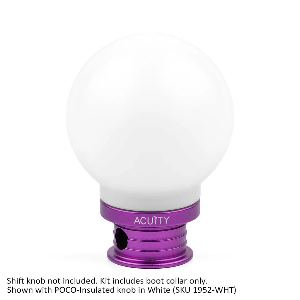 ACUITY Satin Purple Aluminum Shift Boot Collar for POCO Shift Knobs - Image 10