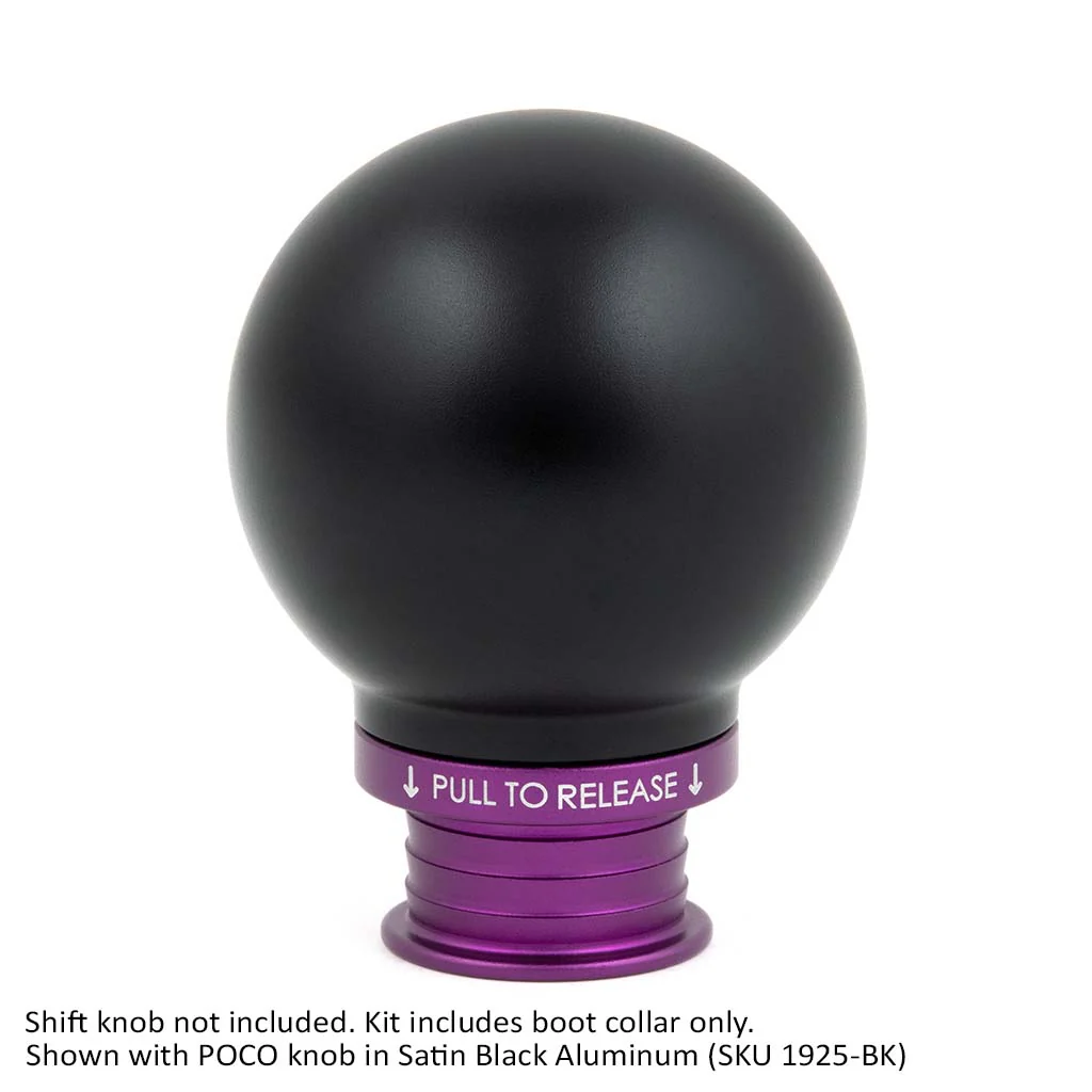 ACUITY Satin Purple Aluminum Shift Boot Collar for POCO Shift Knobs - Image 13