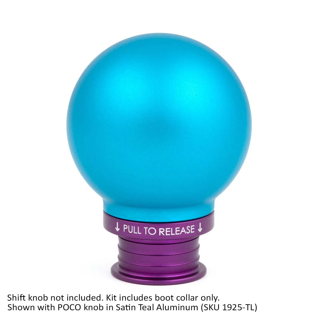 ACUITY Satin Purple Aluminum Shift Boot Collar for POCO Shift Knobs - Image 14