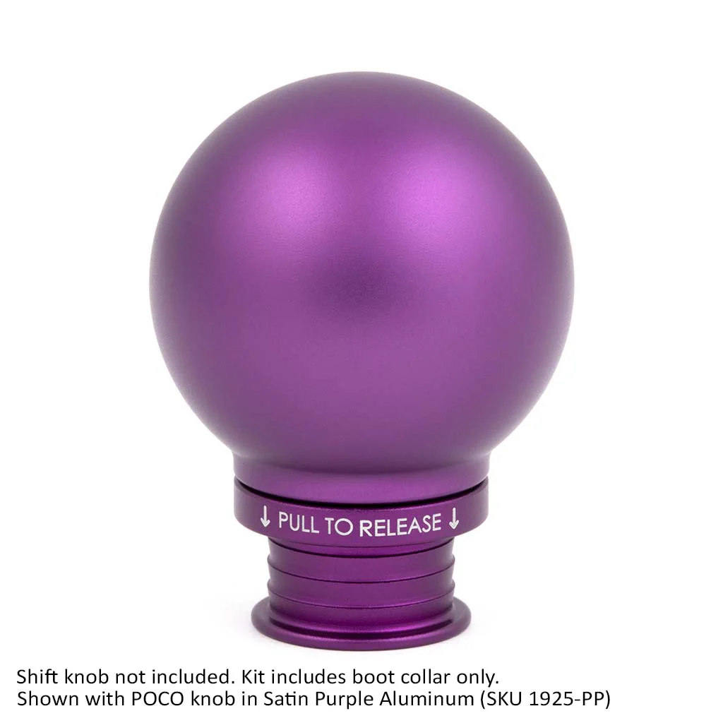 ACUITY Satin Purple Aluminum Shift Boot Collar for POCO Shift Knobs - Image 15