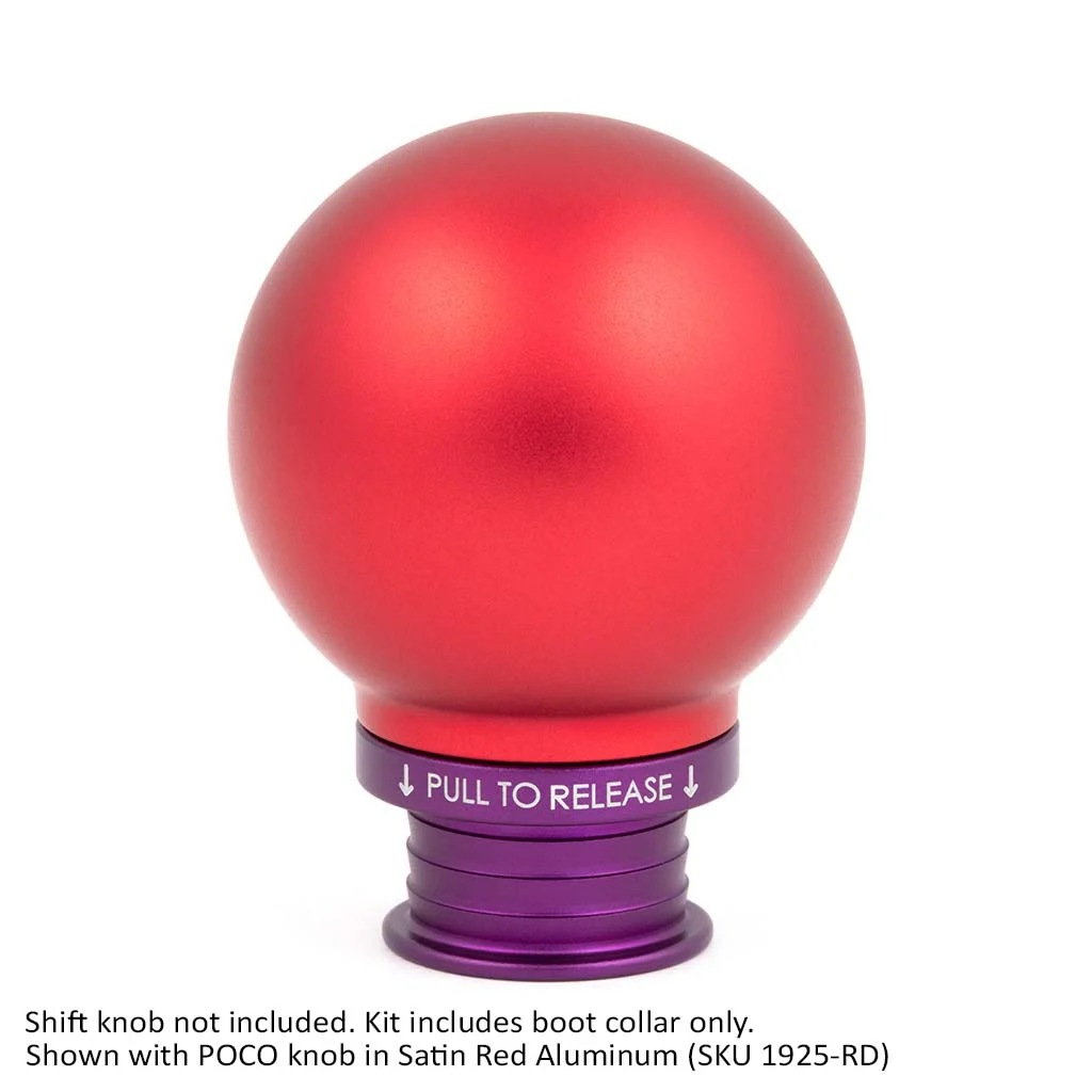 ACUITY Satin Purple Aluminum Shift Boot Collar for POCO Shift Knobs - Image 16