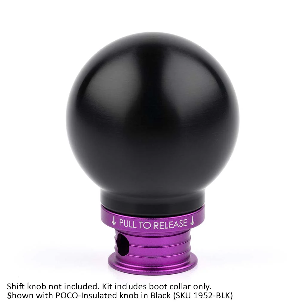 ACUITY Satin Purple Aluminum Shift Boot Collar for POCO Shift Knobs - Image 17