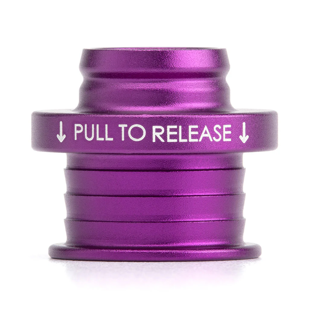 ACUITY Satin Purple Aluminum Shift Boot Collar for POCO Shift Knobs - Image 2