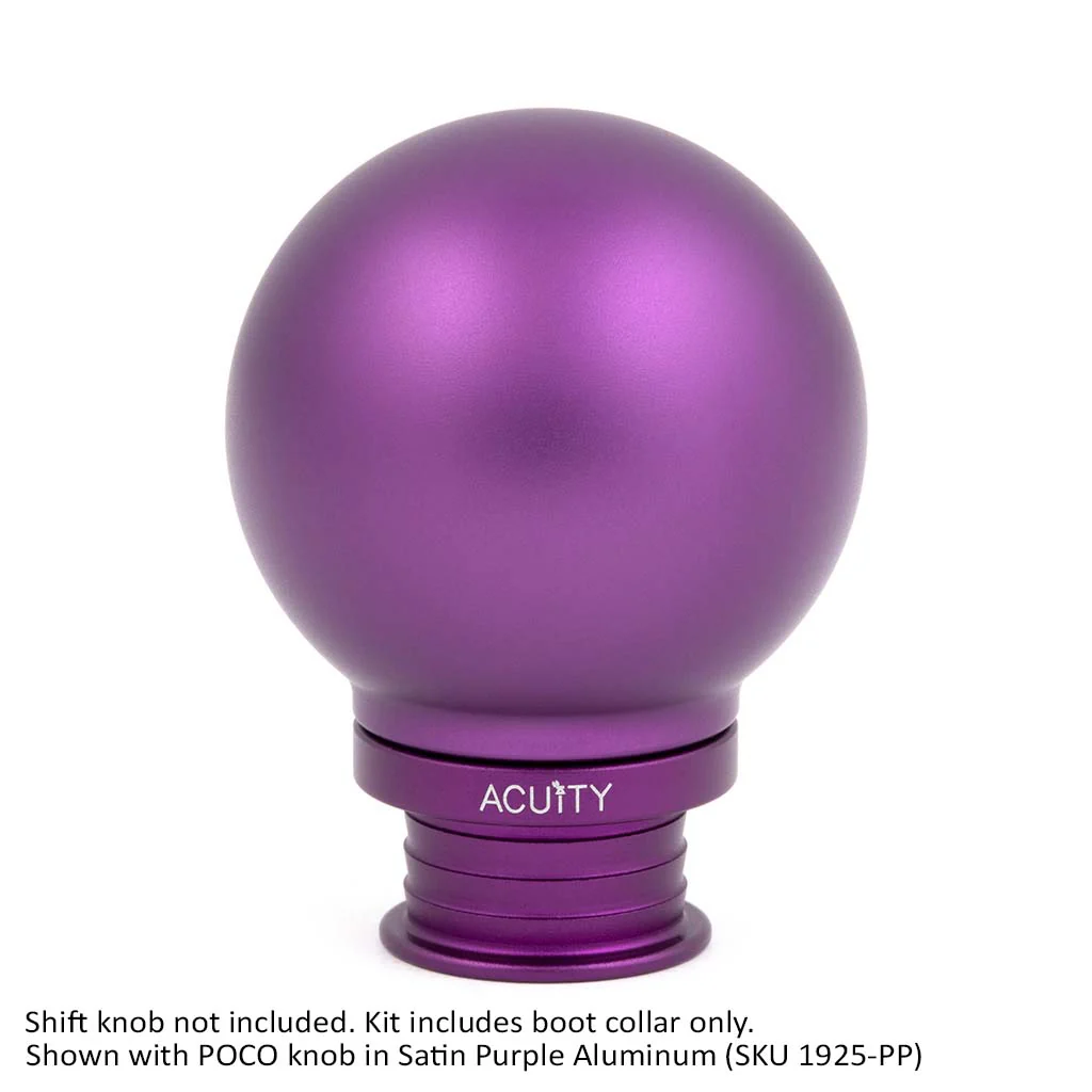 ACUITY Satin Purple Aluminum Shift Boot Collar for POCO Shift Knobs - Image 6