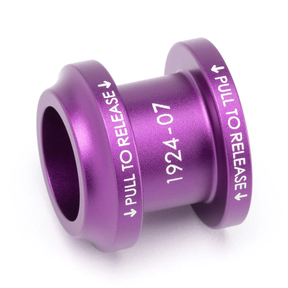 ACUITY Shift Boot Collar Upgrade (Satin Purple Aluminum Finish) - Image 2