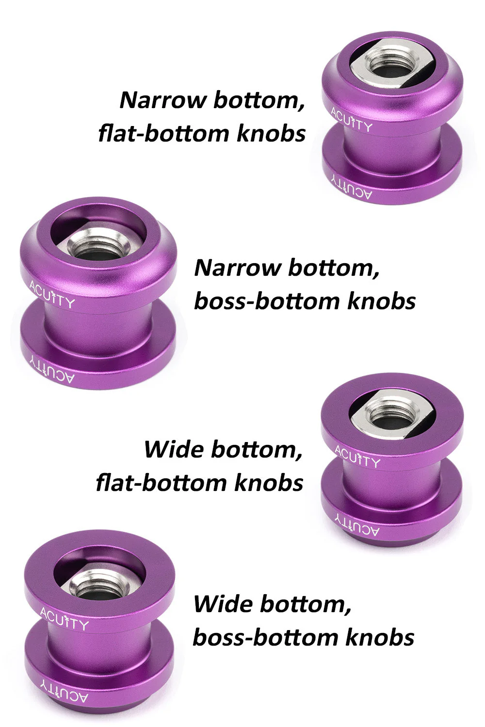 ACUITY Shift Boot Collar Upgrade (Satin Purple Aluminum Finish) - Image 27