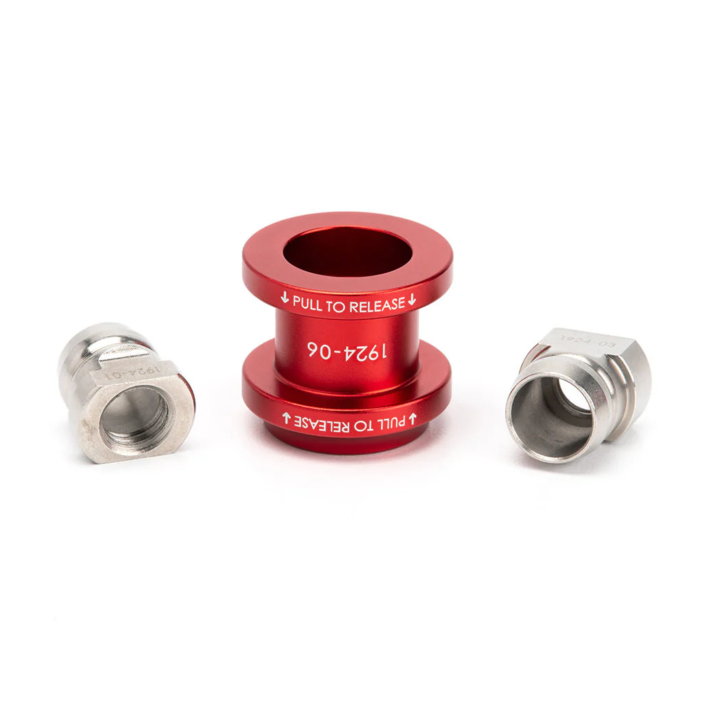 ACUITY Shift Boot Collar Upgrade (Satin Red Aluminum Finish) - Image 6
