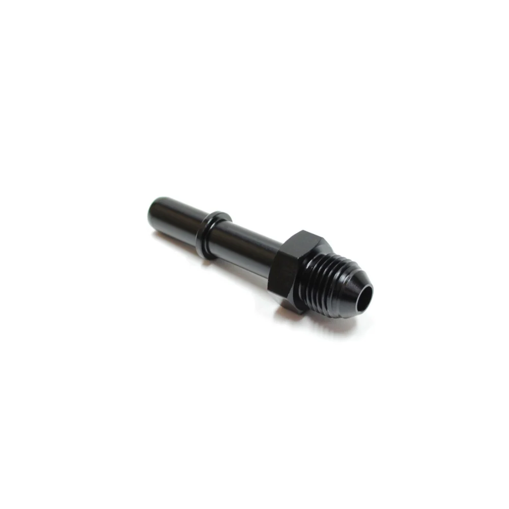 AN -6 AN6 QUICK CONNECT 3/8" INCH MALE FUEL SYSTEM LINE RAIL FITTING ADAPTER - Image 2