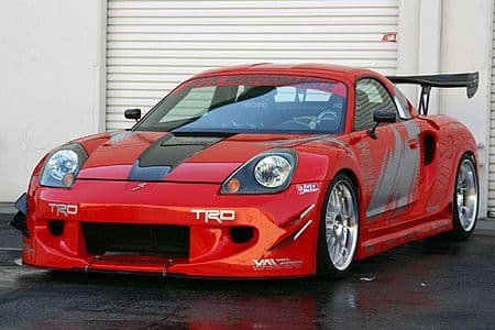 APR PERFORMANCE TOYOTA MR2 ZZW30 (00-05) CARBON FIBRE WIDE BODY MRS AERO KIT - Image 4