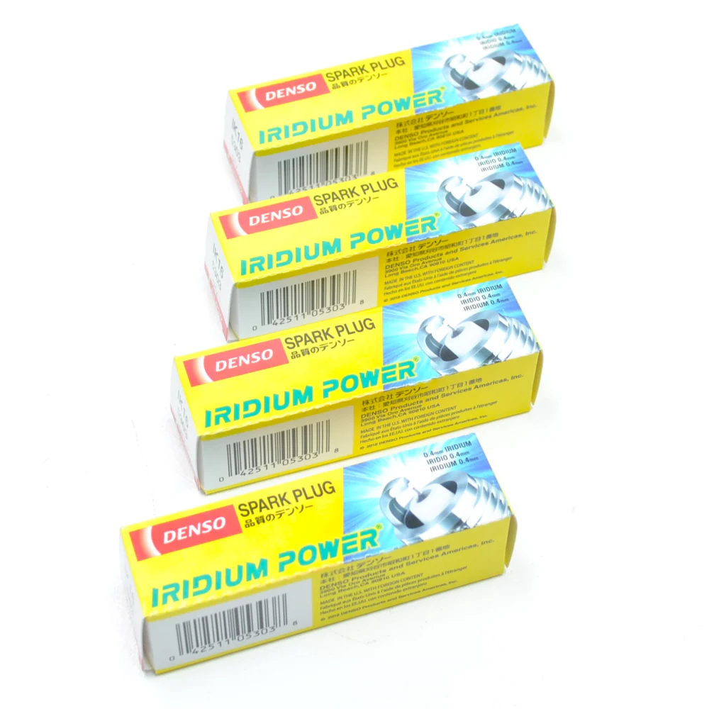 DENSO IRIDIUM POWER SPARK PLUGS FOR TOYOTA MR2 MK3 ROADSTER ZZW30 - Image 4
