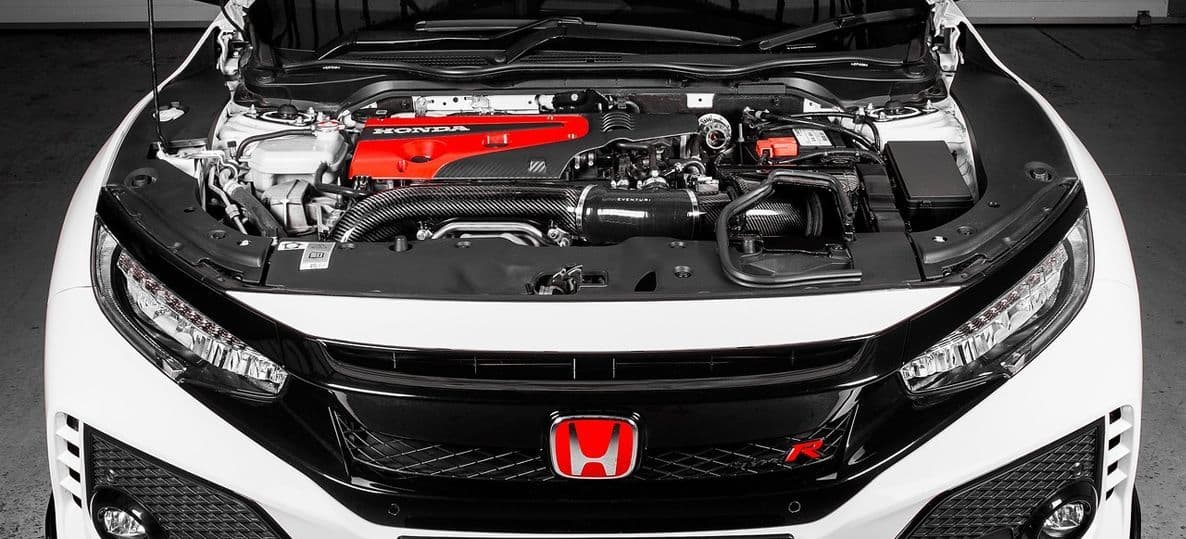 EVENTURI BLACK CARBON FIBRE INTAKE AIRBOX HONDA CIVIC TYPE R FK8 17-21 - Image 4