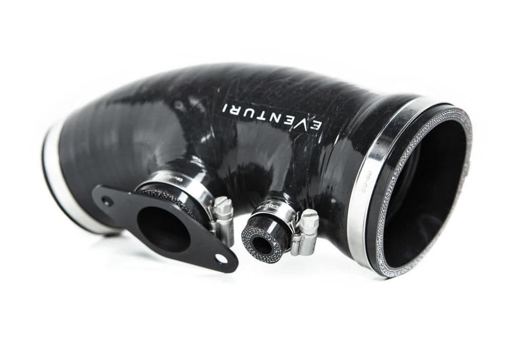 EVENTURI UPGRADED SILICONE INTAKE PIPE BLACK HONDA CIVIC TYPE R FK8 17-21 - Image 3