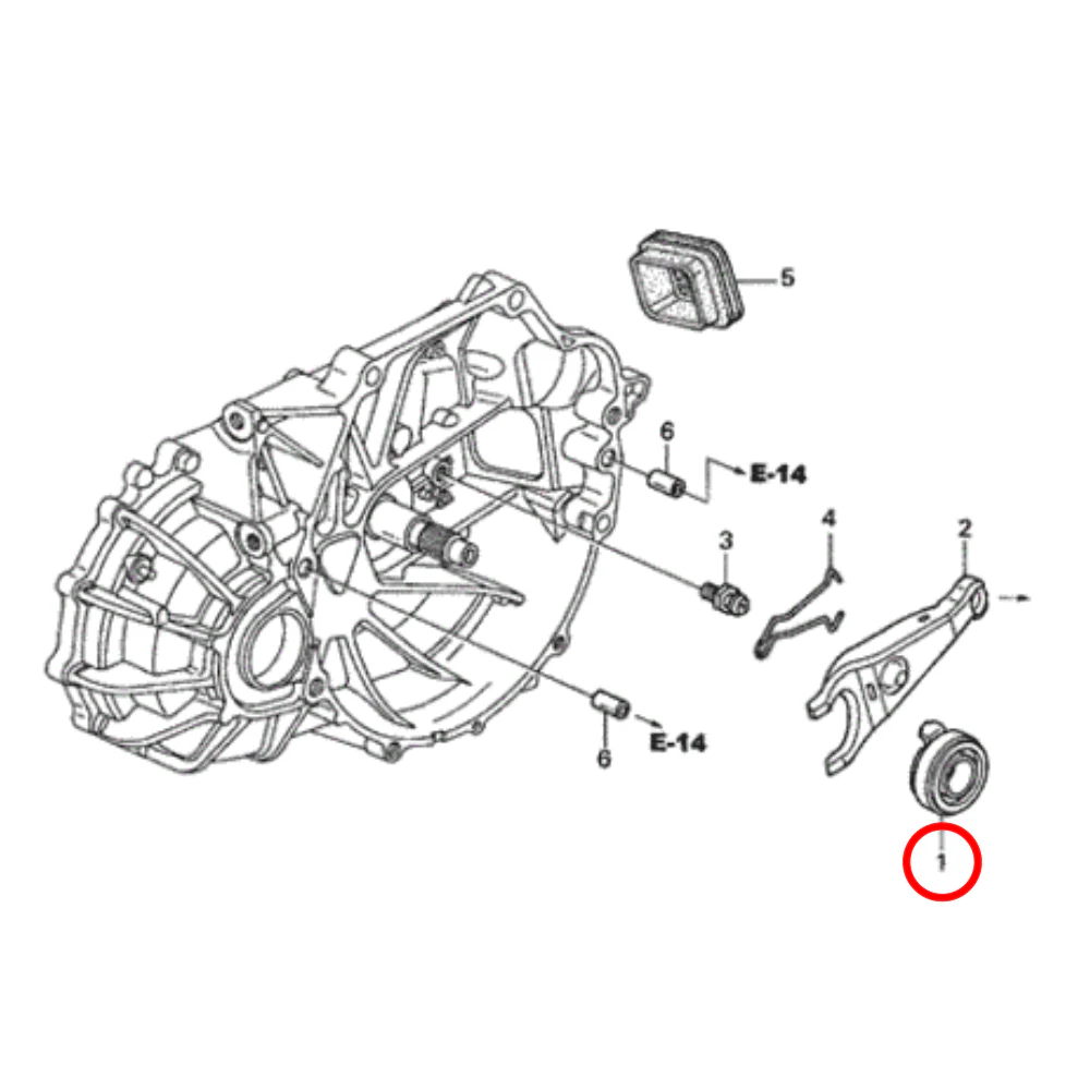 GENUINE HONDA CLUTCH RELEASE BEARING HONDA K-SERIES K20 K24 - Image 10