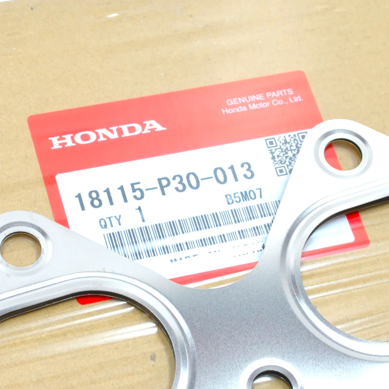 GENUINE HONDA EXHAUST MANIFOLD GASKET B-SERIES B16 B18 DOHC - Image 2