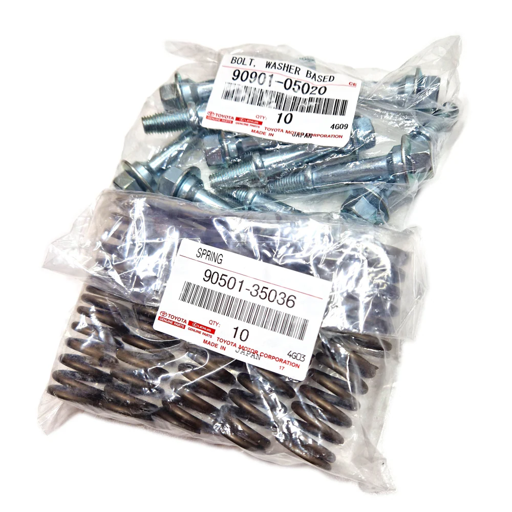 GENUINE TOYOTA EXHAUST SPRING BOLTS MR2 MK3 ROADSTER ZZW30 1ZZ - Image 7