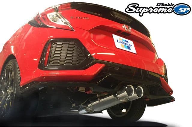 GREDDY 3" NON-RES CATBACK EXHAUST SYSTEM SS SUPREME SP HONDA CIVIC FK7 17+ - Image 3