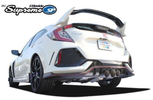 GREDDY SUPREME SP EXHAUST TRIPLE TIPS HONDA CIVIC TYPE R FK8 17-21 - Image 4