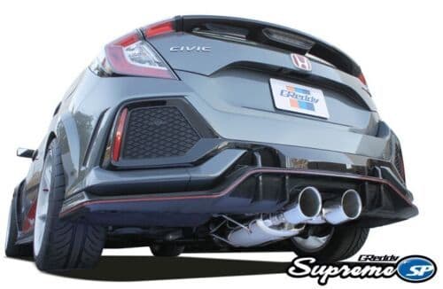 GREDDY SUPREME SP EXHAUST TWIN TIPS HONDA CIVIC TYPE R FK8 17-21 - Image 3