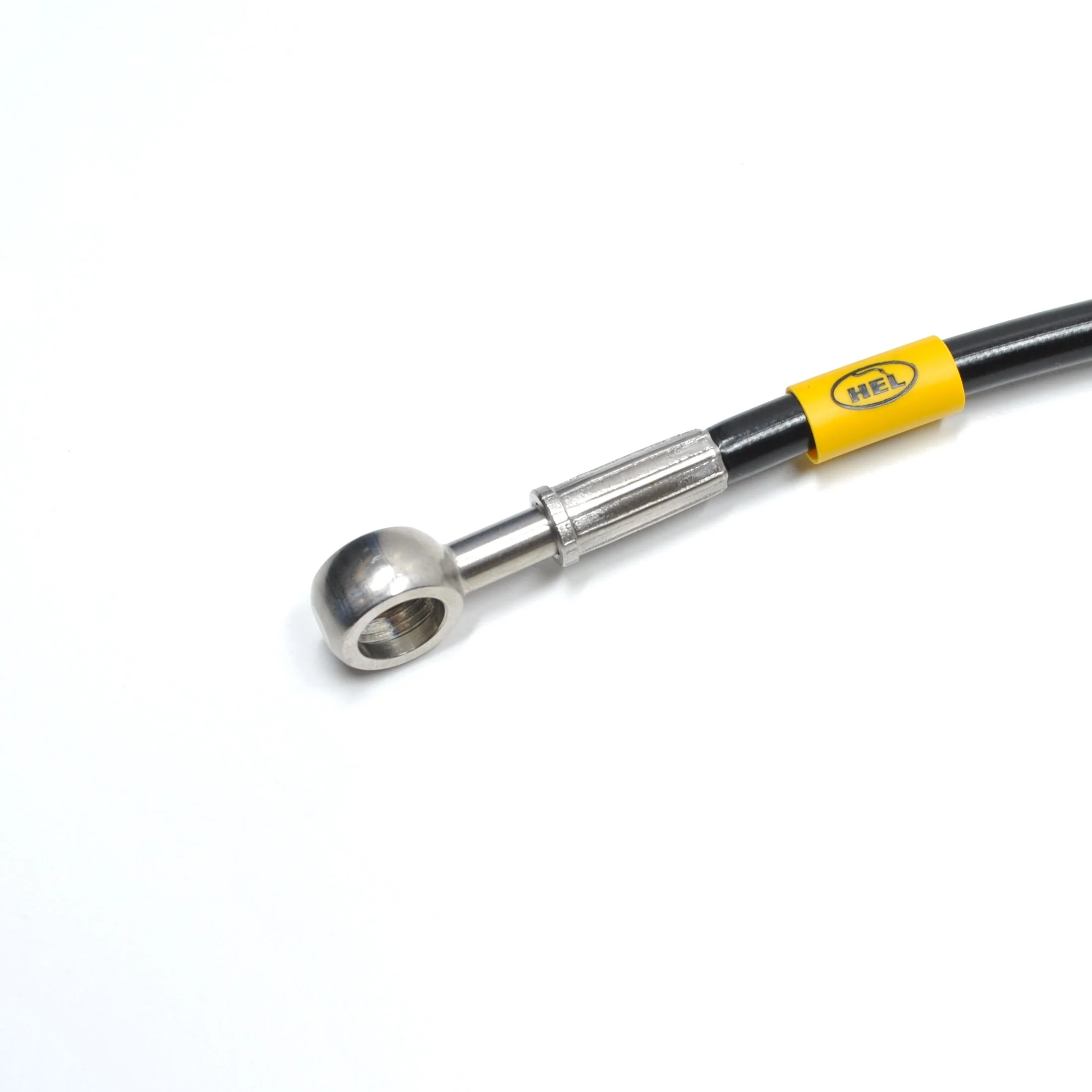 HEL BRAIDED CLUTCH LINE HOSE NISSAN PULSAR 2.0 GTI-R RHD [FLEXI REPLACMENT] - Image 6