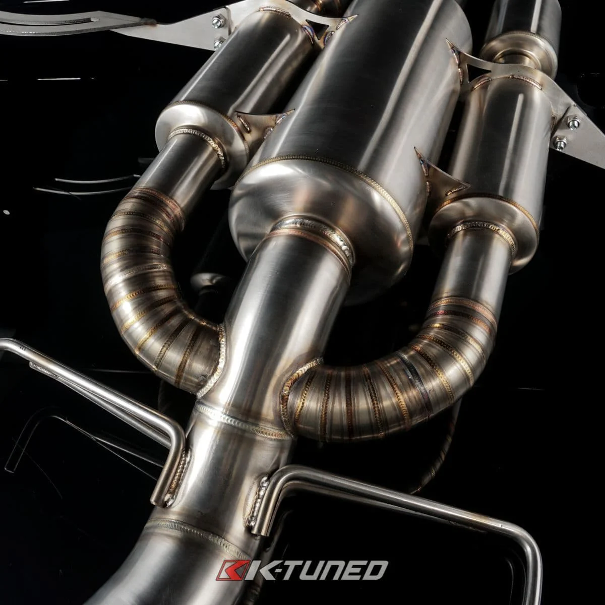 K-TUNED 3" CAT BACK EXHAUST HONDA CIVIC TYPE R FK8 2.5" DOWNPIPE FLANGE - Image 2