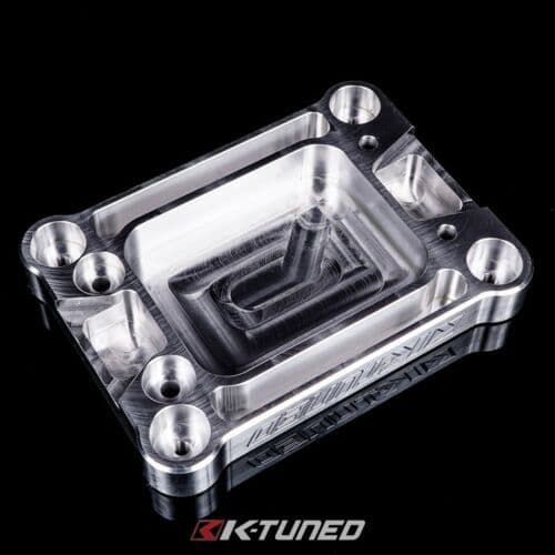 K-TUNED BILLET SHIFTER BASE PLATE MOUNTED ABOVE TUNNEL - Image 2