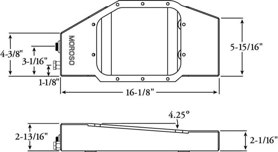 MOROSO OIL SUMP PAN ROAD RACE BAFFLED NISSAN SR20 - Image 2