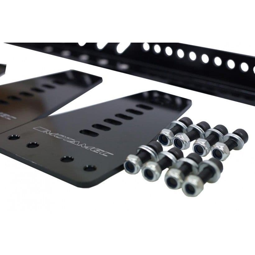 MOTAMEC ALLOY SIDE SEAT MOUNTS 6 PIECE MOUNTING BRACKETS - UNIVERSAL SPARCO OMP - Image 4