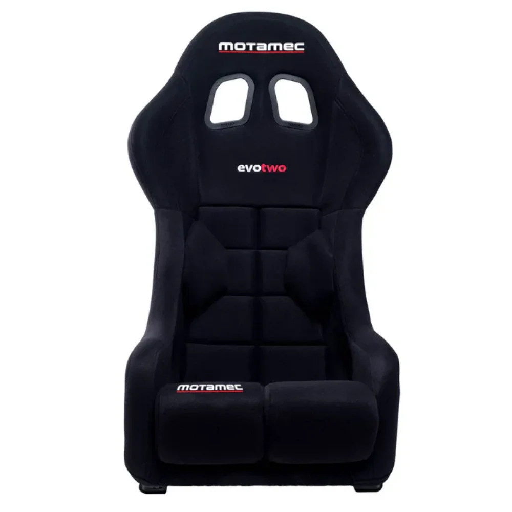 MOTAMEC RACING EVO-TWO FIA APPROVED RACE SEAT GRP SHELL SIDE MOUNT BLACK HANS - Image 3