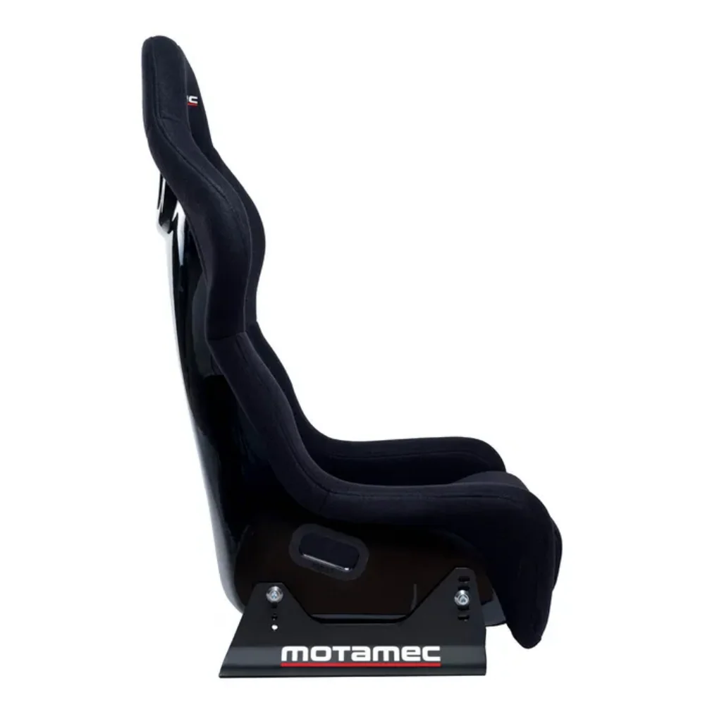 MOTAMEC RACING EVO-TWO FIA APPROVED RACE SEAT GRP SHELL SIDE MOUNT BLACK HANS - Image 4