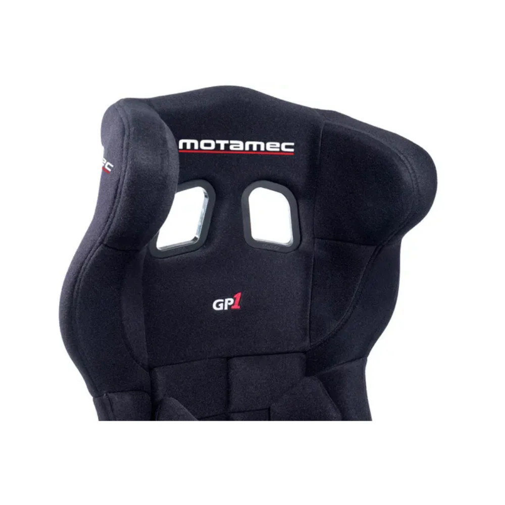 MOTAMEC RACING GP1 FIA APPROVED RACE SEAT GRP SHELL SIDE MOUNT BLACK HANS - Image 4