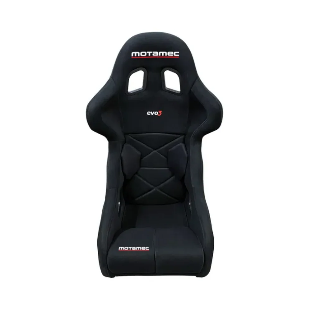 MOTAMEC RACING GP3 FIA APPROVED RACE SEAT GRP SHELL SIDE MOUNT BLACK HANS - Image 3