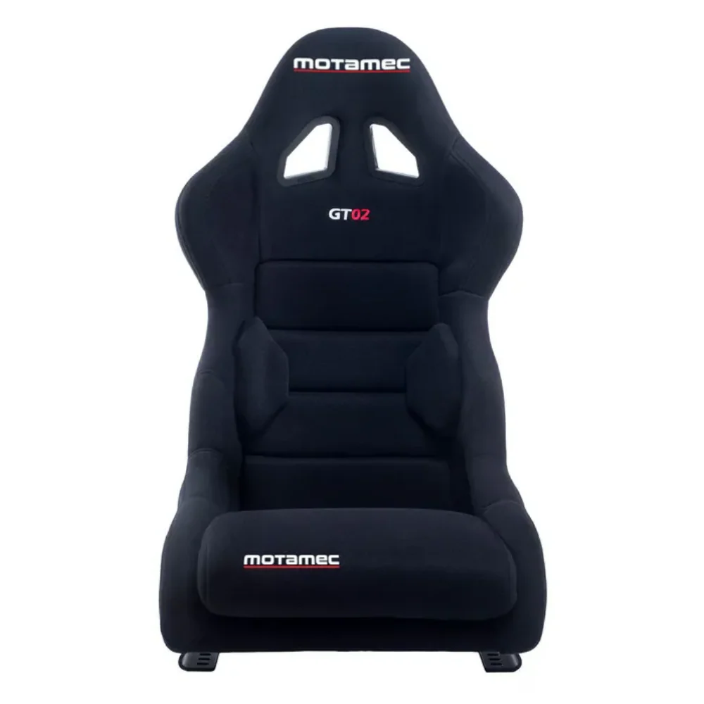 MOTAMEC RACING GT02 RACE SEAT FIBERGLASS SHELL SIDE MOUNT BLACK - NON FIA - Image 2