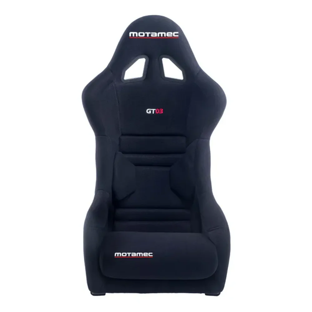MOTAMEC RACING GT03 RACE SEAT FIBERGLASS SHELL SIDE MOUNT BLACK - NON FIA - Image 2