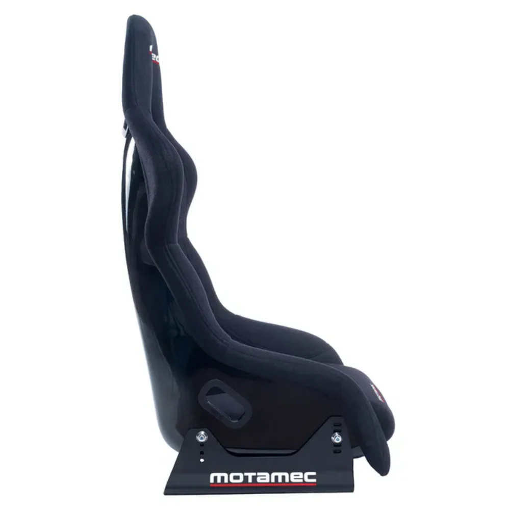 MOTAMEC RACING GT03 RACE SEAT FIBERGLASS SHELL SIDE MOUNT BLACK - NON FIA - Image 4