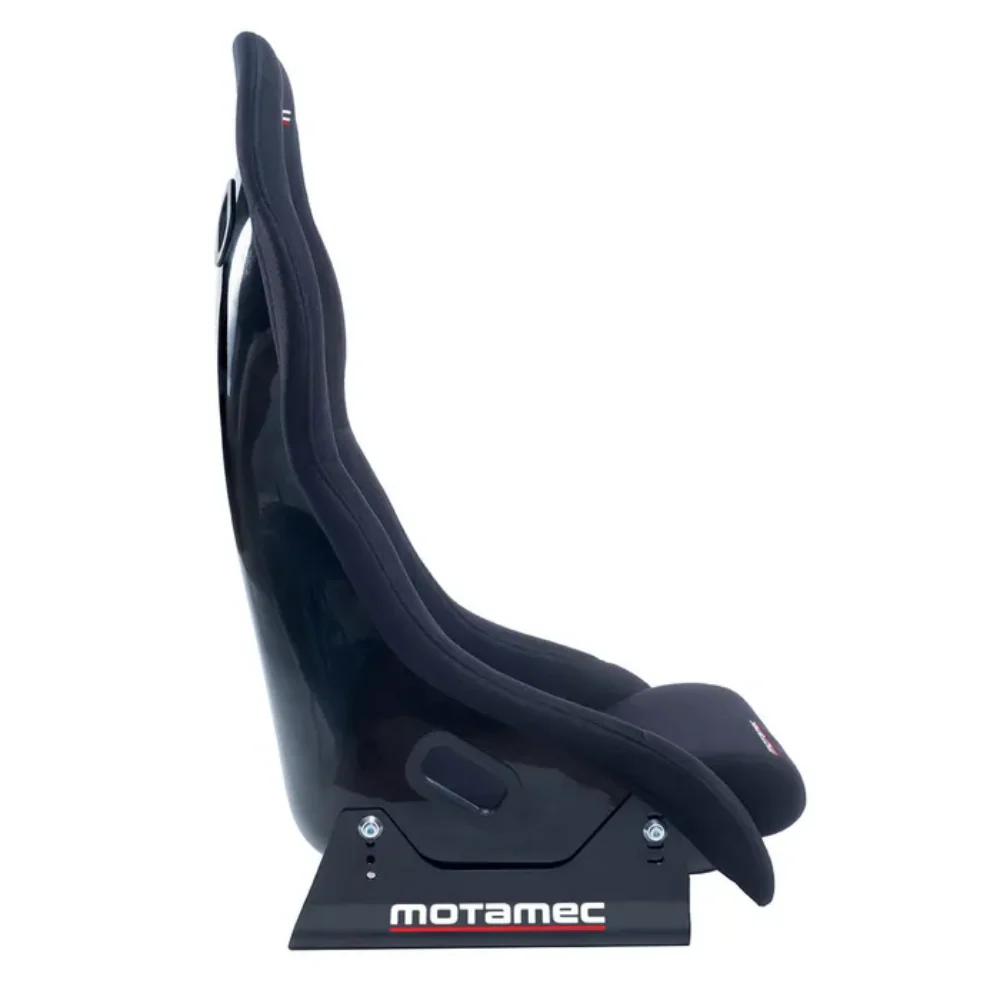 MOTAMEC RACING MRX RACE SEAT FIBERGLASS SHELL SIDE MOUNT BLACK - MR2 MX5 - Image 5