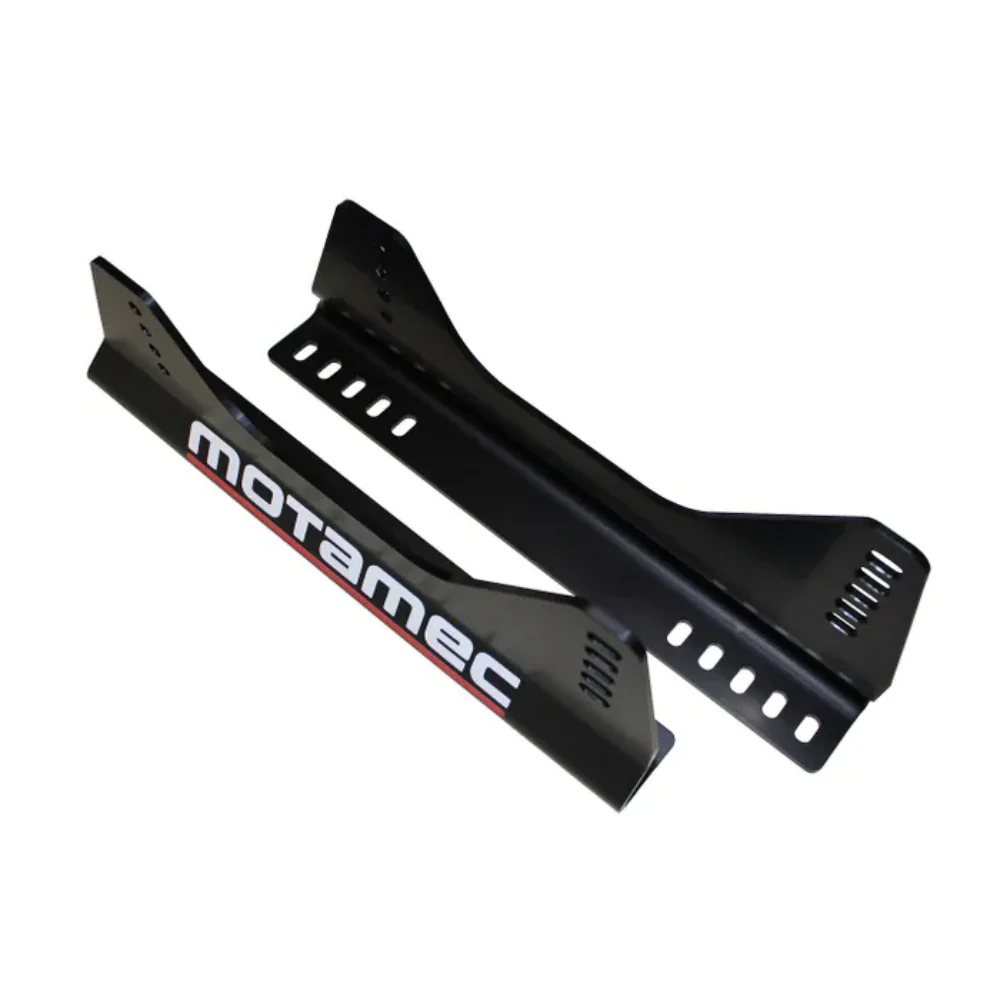 MOTAMEC SEAT SIDE MOUNTS ALLOY BRACKETS UNIVERSAL FITS SPARCO OMP WITH STICKERS - Image 4