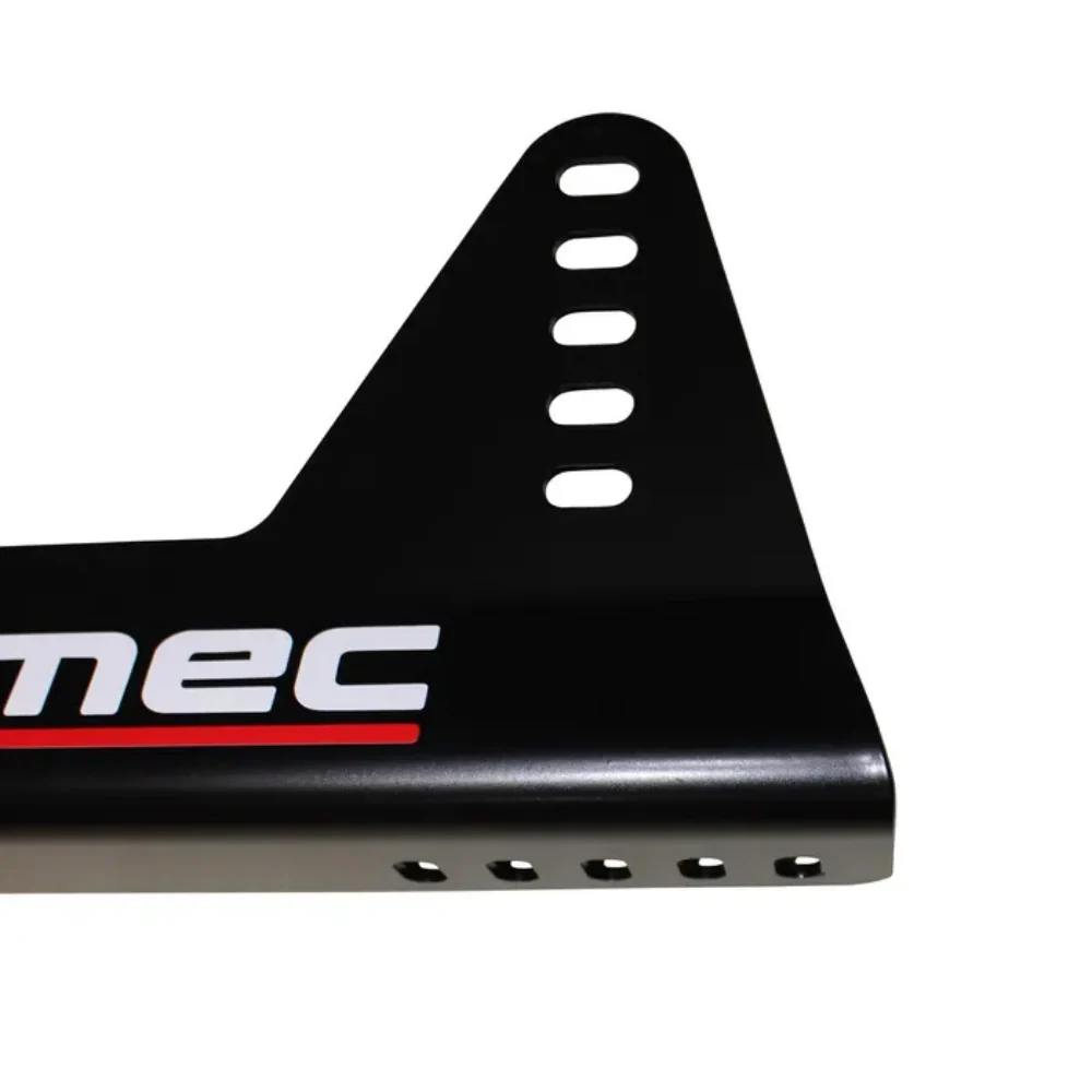 MOTAMEC SEAT SIDE MOUNTS STEEL BRACKETS UNIVERSAL FITS SPARCO OMP WITH STICKERS - Image 3