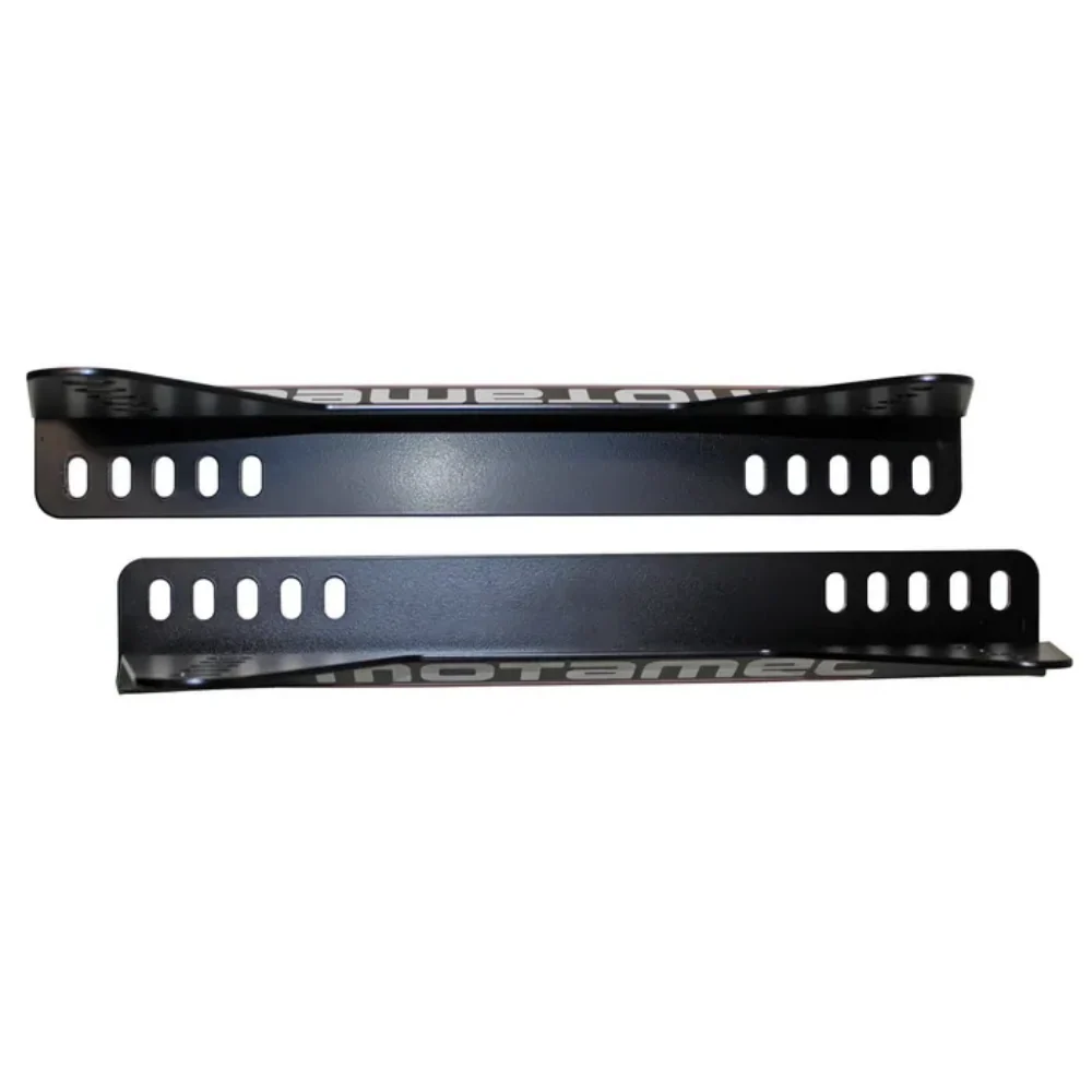 MOTAMEC SEAT SIDE MOUNTS STEEL BRACKETS UNIVERSAL FITS SPARCO OMP WITH STICKERS - Image 4