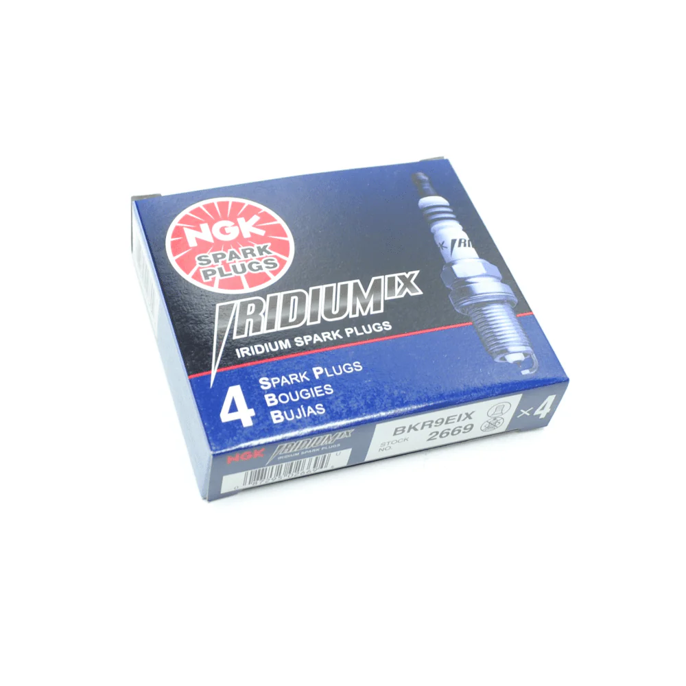 NGK IRIDIUM IX SPARK PLUGS [4PACK] - BKR9EIX HEAT RANGE 9 (2669) - Image 2