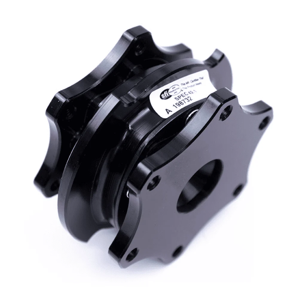 NRG SFI 42.1 D SHAPED QUICK RELEASE STEERING WHEEL HUB ADAPTER [KEY WAY] - Image 2